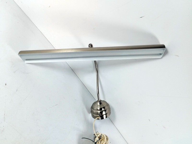 aplique pared cuadro led inox 11x40x27 2u